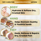 Hand & Body Cream, Deep Moisturizing Dry, Cracked Skin